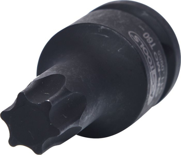KS Tools 1/2" Kraft-Bit-Stecknuss Torx, kurz, T60, 911.0955