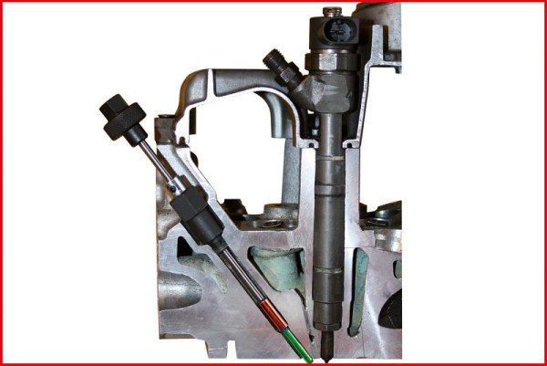 KS Tools 3in1 Glühkerzen-Reibahle M9 x 1, 0, 152.1122, 4042146605578