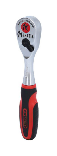KS Tools 1/4" Monster Bit-Umschaltknarre, 115mm, 935.1495