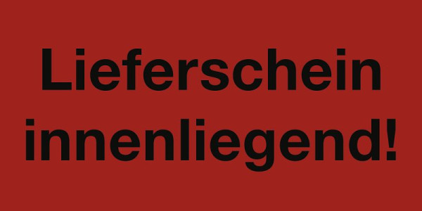Moedel Lieferschein innenliegend!, Papier, 50,8x25,4 mm, VE: 1000 Stück/Rolle, 105327