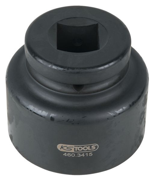 KS Tools 1" Achsmuttern-Schlüssel, 8-kant, kurz, 70 mm, 460.3415