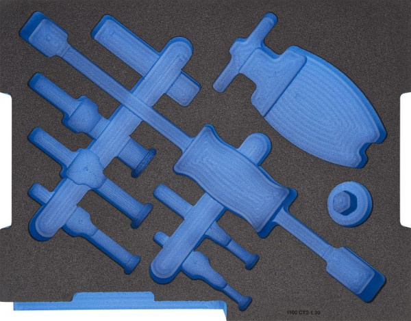 GEDORE Schaumstoffmodul 2/2 L-BOXX 136 leer für 1100 CT2-1.30, 2836033