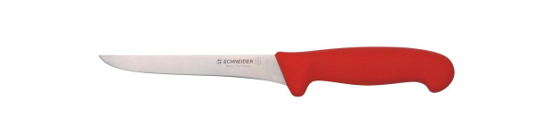 Schneider Ausbeinmesser, 16 cm, Griff: rot, 260876