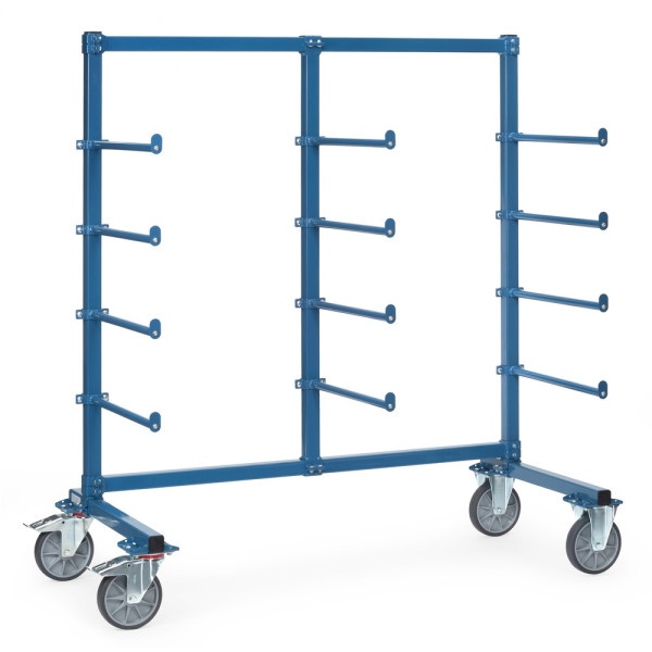 Fetra Tragarmwagen mit Abrollsicherung, 1.200 x 800 mm, einseitig, 4614AS