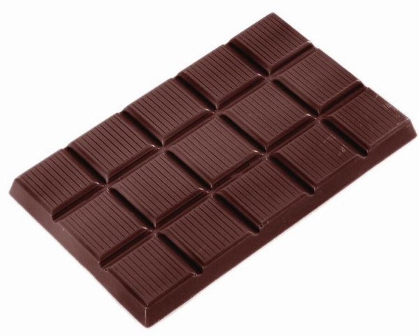 Schneider Schokoladen-Form 275x135 mm, Schokoladentafel, gerillt -130x79x9, 421421