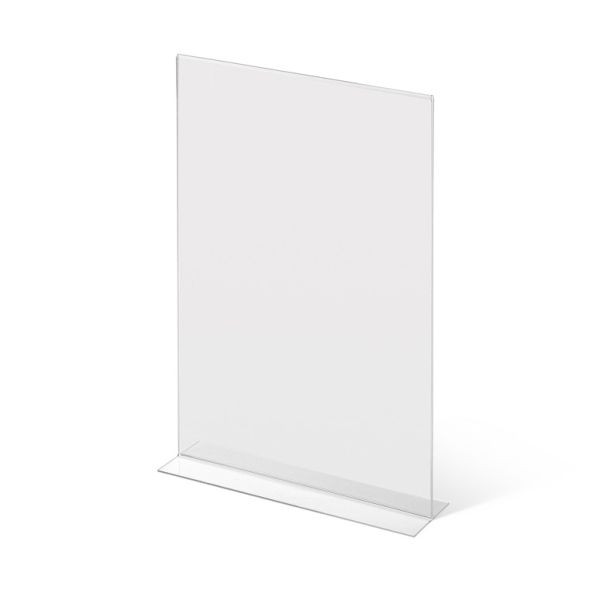 Showdown Displays Acrylaufsteller in T-Form A3 hoch, senkrecht, TA3PXV