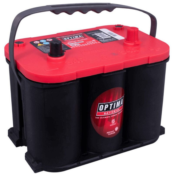 Optima RedTop RT R 4,2 AGM Starterbatterie 12V 50Ah 815A, RTR4,2L