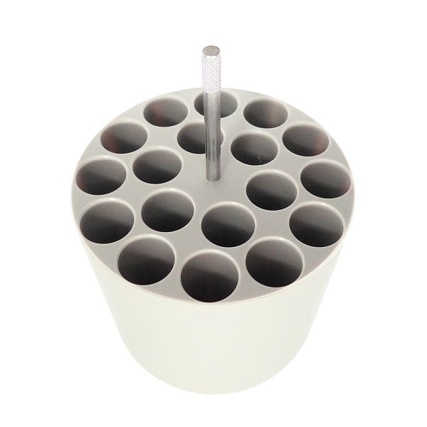 OHAUS Gestell 18x15ml D17mm RB, VE: 2 Stück, 30553135