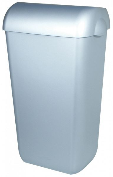 All Care PlastiQline Abfallbehälter 23 Liter offen Kunststoff Edelstahl Optik, 5671