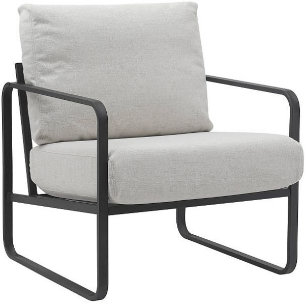 CLP Lounger Manea Stoff, creme, 323813, 4255716314309