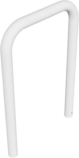 Schake Rammschutzbügel Ø 76 x 2,6 mm ohne Querholm zum Einbetonieren, Gesamtbreite: 750 mm, Gesamthöhe: 1000 mm, feuerverzinkt, 477_05