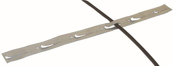 Etherma Metallflachband zur Befestigung Von Heiz- und Kaltleiter, Länge: 25 m, 31263