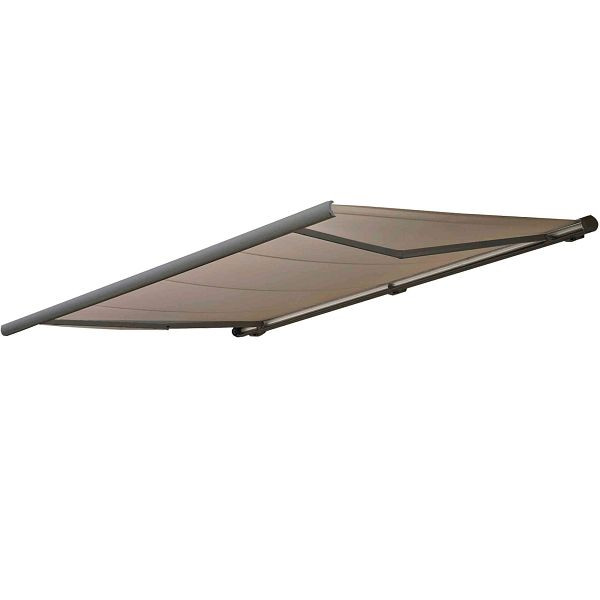 Mendler Ersatz-Bezug für Markise T124, Vollkassette Ersatzbezug Sonnenschutz 5x3m, Polyester sand, 76542