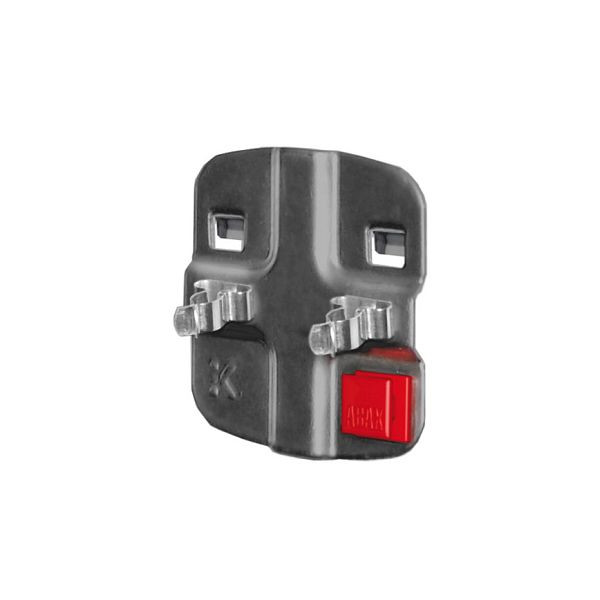 Kappes RasterPlan/ABAX Doppelte Werkzeugklemme, D 19 mm, anthrazitgrau, 3343.00.6008