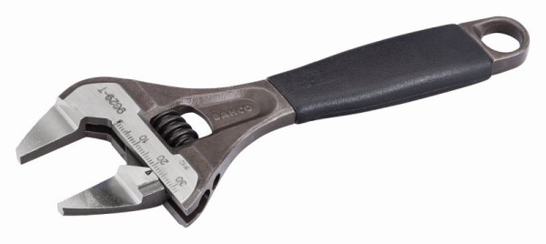 Bahco Rollgabelschlüssel 8", brüniert, maximale Öffungsweite 38 mm, schlank, 9031-T