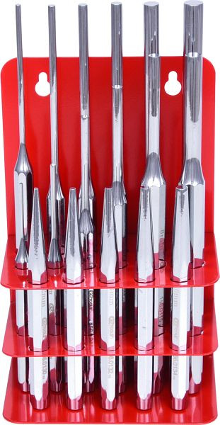 KS Tools Durchtreiber-Satz, 17-teilig, 156.0180, 4042146080603