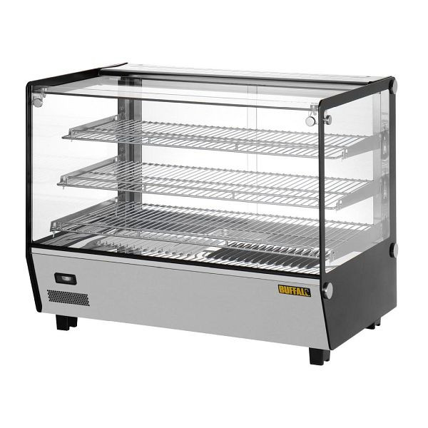 Buffalo quadratischer Arbeitsplatten-Heißanzeige-Merchandiser 160 Liter, HW924