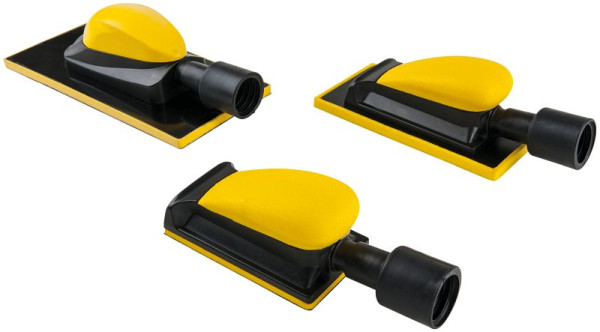 KS Tools Schleif-Handblock-Satz, 3-teilig, 140.3065, 4042146633434