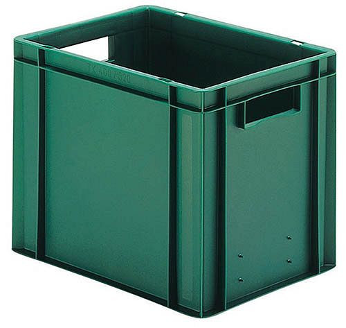 Bedrunka+Hirth Transport-Stapelkästen, rot, Maße in mm (BxTxH): 400 x 300 x 270, 074000201