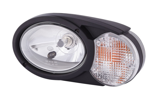 HELLA Halogen-Hauptscheinwerfer, Combi 120, 12/24V, Referenz: 12.5, Anbau/Einbau, E1 1502/E4 6543/ECE/E4 6542, transparent, 1EB 996 167-031