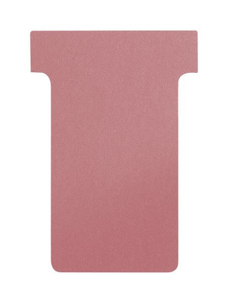 Eichner T-Karten für alle T-Card Systemtafeln - Größe M, Rosa, VE: 100 Stück, 9096-00008