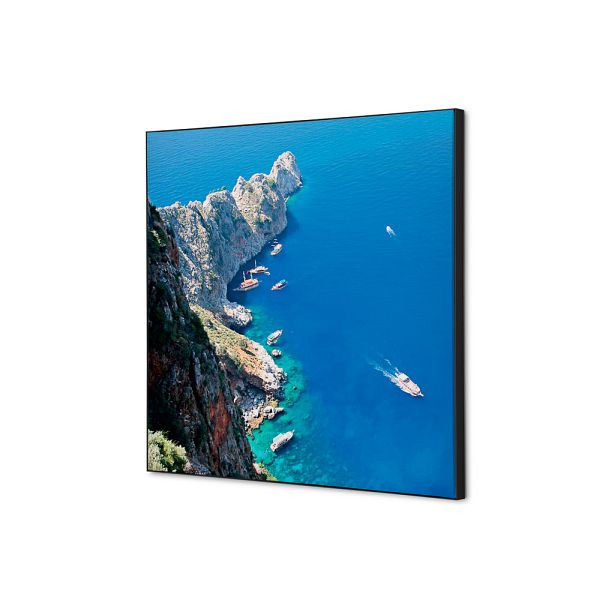 Showdown Displays Spannstoff Wanddekoration SET 40 x 40 Meeresfelsen, TFR22W400-SET-I824