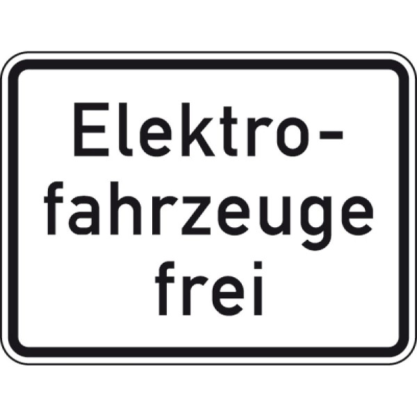 Stein HGS Elektrofahrzeuge frei, Nr. 1026-61, 315x420mm /RA1/Alform, 1026-61-112