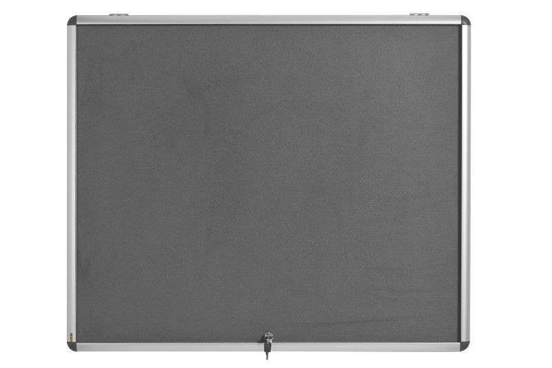 Bi-Office Indoor-Schaukasten Grauer Filz 15xA4, VT380103150