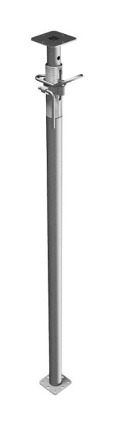 Schake Euro Schalungsstütze der Klasse B/D, verzinkt, mit Außengewinde, B/D35 Auszugslänge: 1,96m-3,50m, 11831V