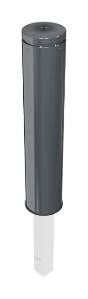 Schake Stilpoller Stahlrohr Ø 193 mm, herausnehmbar, mit Dreikantverschluss nach DIN 3223, selbsteinrastende Verriegelung, 40195FB