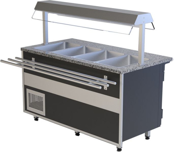 Igloo Speiseausgabe Gastroline Open Bemar T, Volumen: 75 Liter, 1000x800x1350 mm, GL107BT-OP