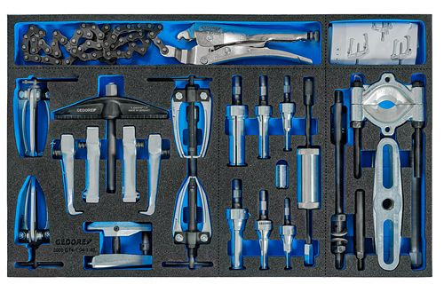 GEDORE Trenn- und Abziehvorrichtungsgarnitur in CT-Modul, 3461696