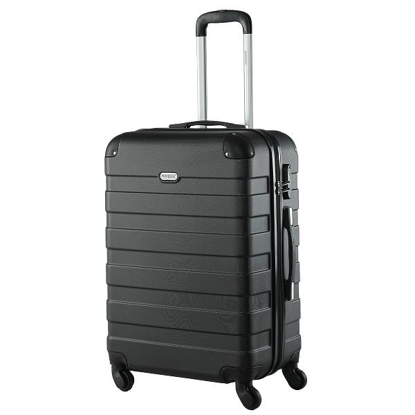 monzana Hartschalenkoffer Essential L Schwarz, 12110014