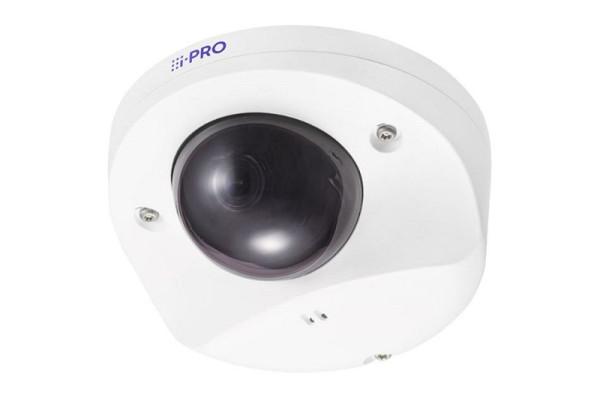 i-Pro Netzwerk Compact Dome U-Serie, 4MP@30fps, 2,4mm IR, IP66, IK10, smoked, out, WV-U35401-F2LG