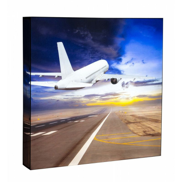 Showdown Displays Pop-Up Impress Druck Vorderseite 4x3 LED, IMPR43S-GLED