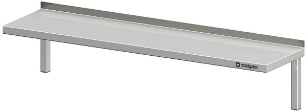 Stalgast Wandbord mit Winkelkonsolen, 700x300x250 mm, verschweißt, VWB07304