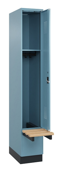 C+P Spind Evolo PLUS, 1 Abteile, 1950x300x815mm, 0010/0010, Zylinderschloss, 049040-10 S10048
