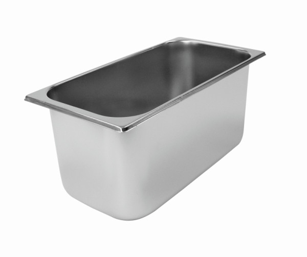 Schneider Eisbehälter 330 x 165 x 150 mm, Inhalt 6,2 Liter - Edelstahl, 199623