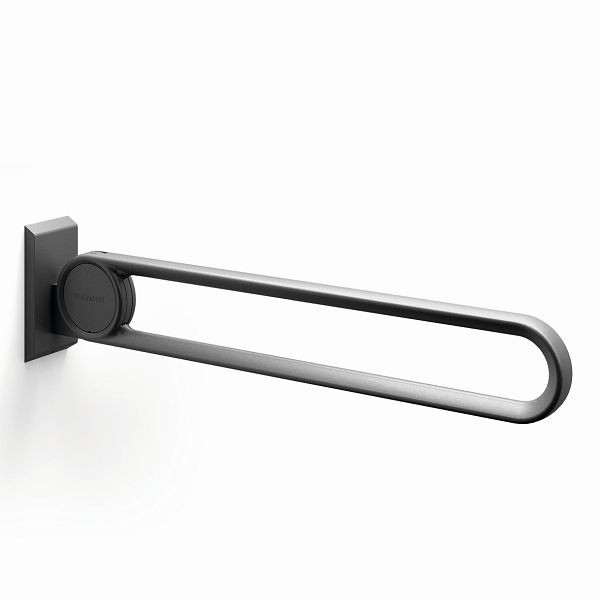 KEMMLIT Stützklappgriff Cavere Vario, mit Grundplatte, weiß, 900 mm, 252.611