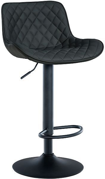 CLP Barhocker Minosa Kunstleder, schwarz, 321055, 4251756480325