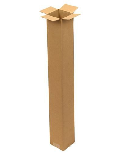 TransPak Wellpapp-Faltkarton 1-wellig, Innenmaß 100 x 100 x 800 mm, Format B1, Qualität 1.20B, VE: 20 Stück, 299202