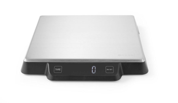 Hendi Küchenwaage 15 kg, 18/8 Edelstahl, Graduierung 1 g, 580233