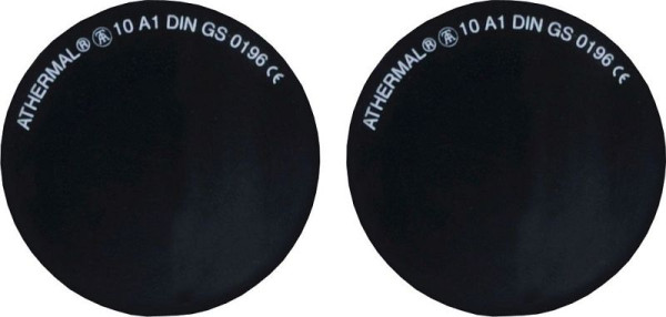 ELMAG Schweißbrillenglas DIN 5, 50x2 mm rund für Autogen, 55372