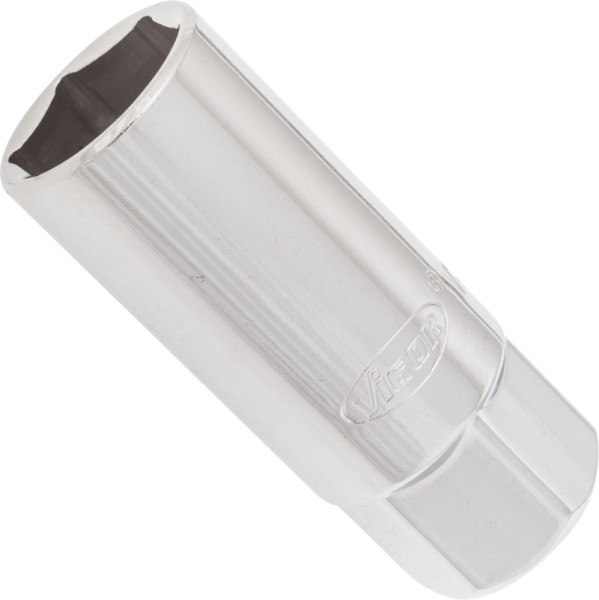 VIGOR Zündkerzen-Einsatz, Vierkant hohl 12,5 mm (1/2 Zoll), Außen-Sechskant Profil, 21 mm, V2582N