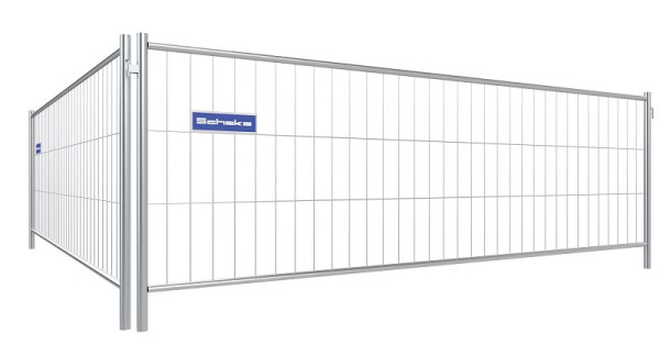 Schake Mobilzaun „Standard”, Höhe: 1,20 m, Element mit Haken und Ösen Breite: 3,50 m, 3B1235H