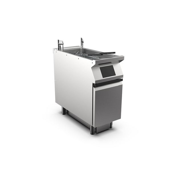 Mareno M1-900 HC Elektrofritteuse 22 Liter, mit Korblift und Filtersystem, digital einstellbar, 40cm, IFR94E22KFA, 191.420