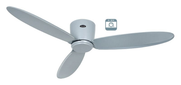 CasaFan Deckenventilator Eco Plano II 132 Lack lichtgrau-Lack lichtgrau 0 - 10 V, 3132851