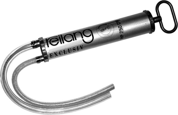 DENIOS Doppelt wirkende Handpumpe aus Aluminium, Hubvolumen 260 ml, 319347