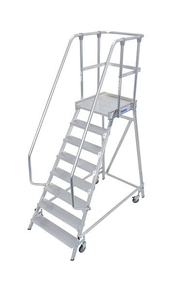 Krause Stabilo Podestleiter, fahrbar 1x8 Stufen, 821065