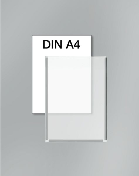 Kerkmann Plakattasche DIN A4, B 210 x T 3 x H 297 mm, transparent, VE: 2 Stück, 44691400